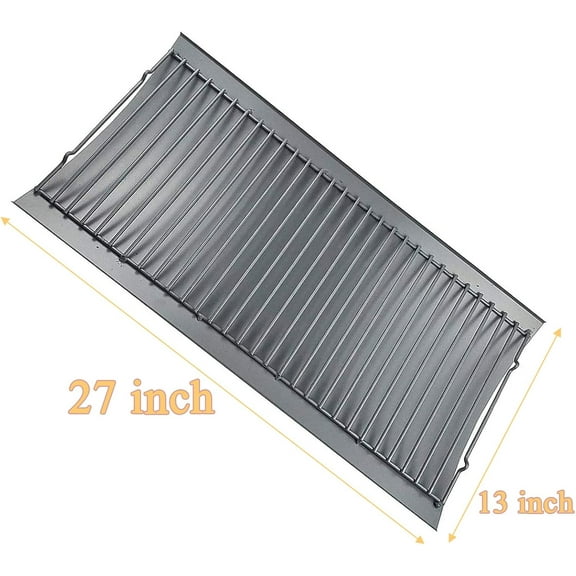27 Inch Ash Pan Replacement for Char Griller 1224, 1324, 2121, 2222, 2727 and Charbroil Grills