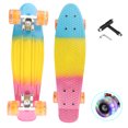 thumbnail image 1 of WAYMAX 27 Inch Cruiser Skateboard with LED Light Up Wheels for Beginners and Adults, 1 of 7