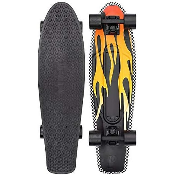 , 27 Inch Flame Penny Board, The Original Plastic Skateboard