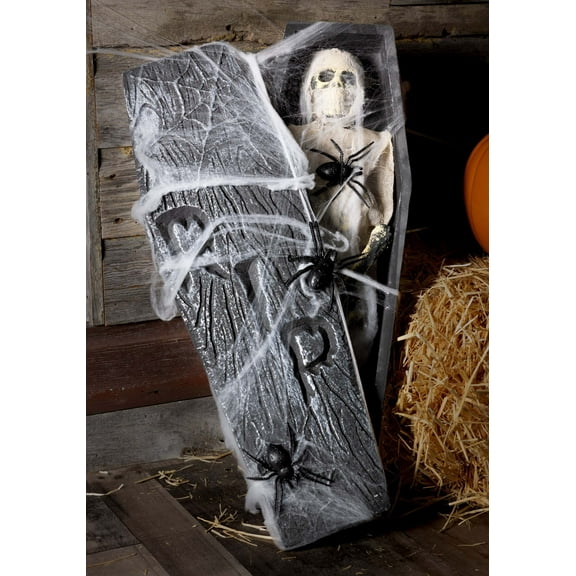 27-Inch Mummy Coffin Decoration