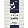 thumbnail image 1 of 27. KongreÃ Der Deutschen Gesellschaft FÃ¼r Soziologie. Gesellschaften Im Umbruch: Sektionen Und Arbeitsgruppen, (Paperback), 1 of 1