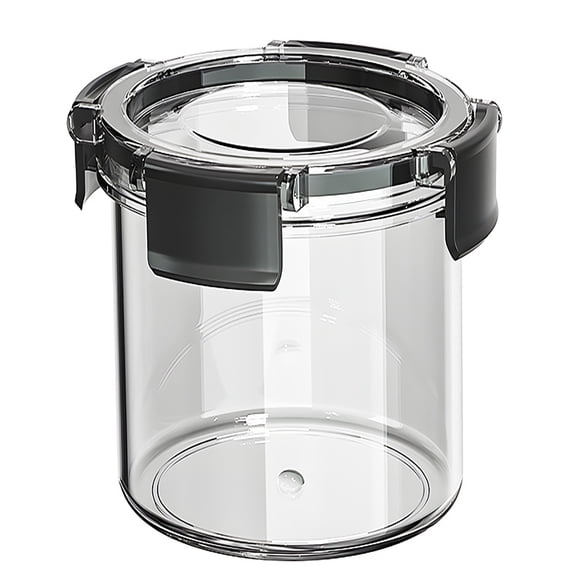 27 Oz Vintage Glass Jars With Lids, Airtight Food Storage Containers, Glass Canister Sets for Kitchen Counter, Kitchen Canisters for Sugar, Coffee, Tea, Spice, Flour, Candy Cookie