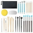 27 PCS Pottery Tools, Practical Polymer Clay Sculpting Tools Kit