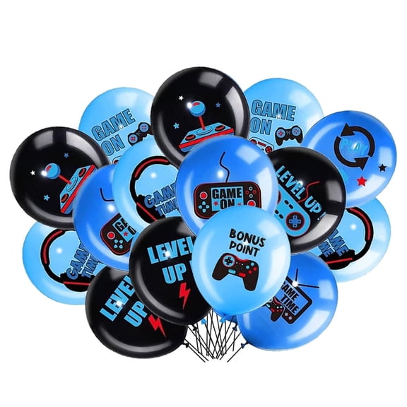 27 PCS Video Game Balloons Set Game Birthday Party Balloons Game Party Balloons Game Theme Balloons Latex Balloons