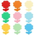 thumbnail image 1 of Uxcell 27 Pack Flower Cutouts Paper Bulletin Board Decorations Multicolor 6" x 4.5", 1 of 6