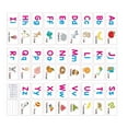 27 Pcs Alphabet Card Printable Abc Cards Early Education Card Children