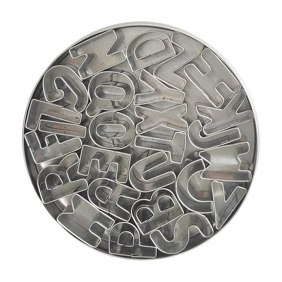 27-Piece Alphabet Fondant Cutters by Celebrate It