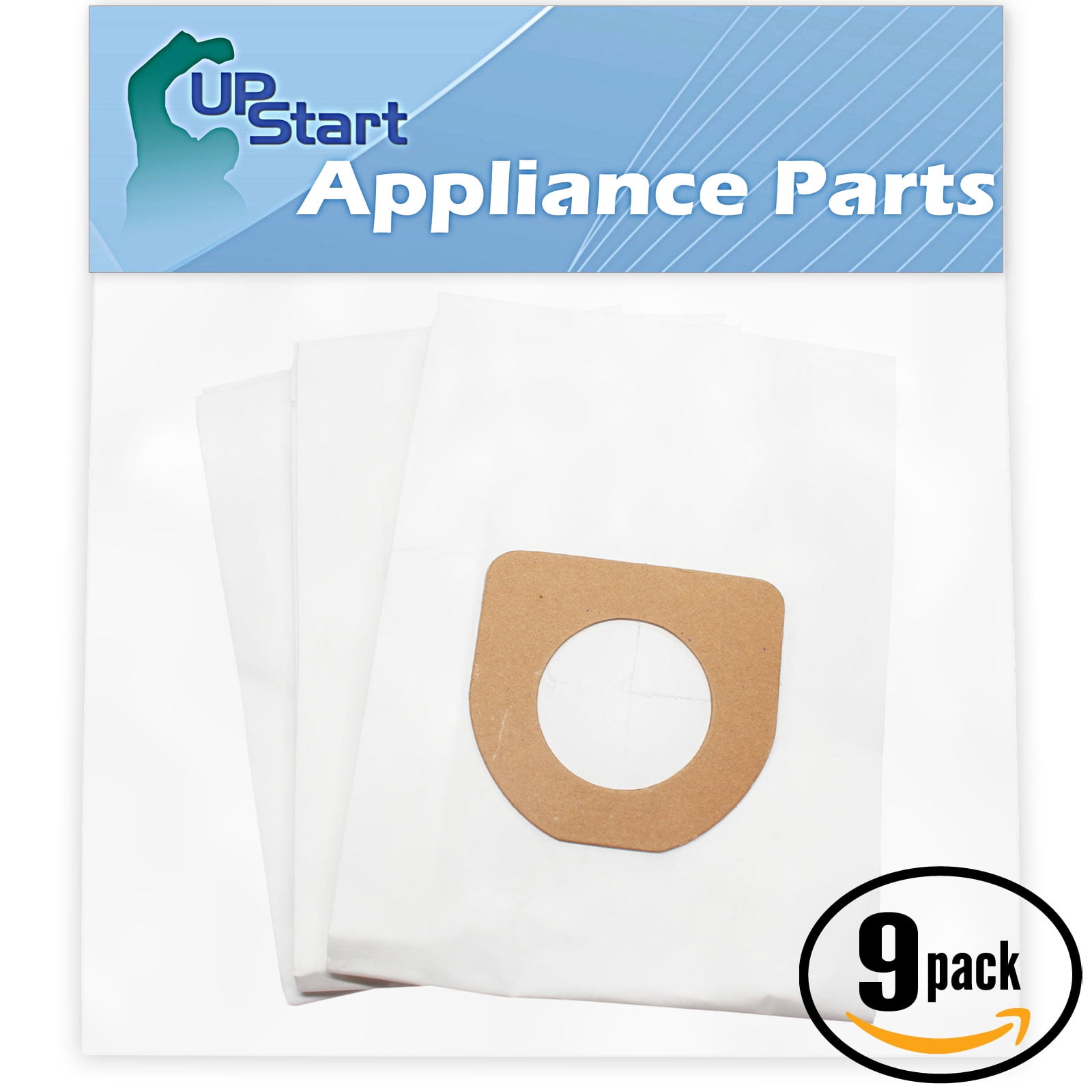 27 Replacement Hoover Widepath Vacuum Bags - Compatible Hoover 4010100Z, Type Z HEPA Vacuum Bags (9-Pack, 3 Bags Per Pack)