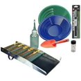 27" Sluice Box & Gold Panning Kit 14" Gold Pans