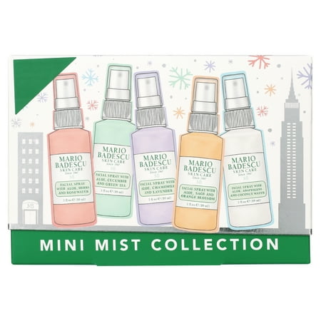 ($27 Value) Mario Badescu Mini Mist Collection 5-Piece Holiday Gift Set