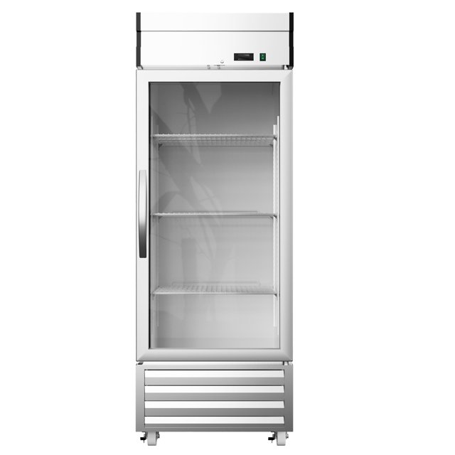 27"W 23 Cu.ft Commercial Refrigerator, NSF Stainless Steel Upright