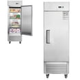 thumbnail image 1 of 27" W Commercial Freezer, Commercial Refrigerator Freezer Combo with 3 Adjustable Shelves, -8 ° F~-2 ° F Adjustable Temperature, 18.68 Cu.ft Capacity, for Restuarant Kitchen Shop, 1 of 10