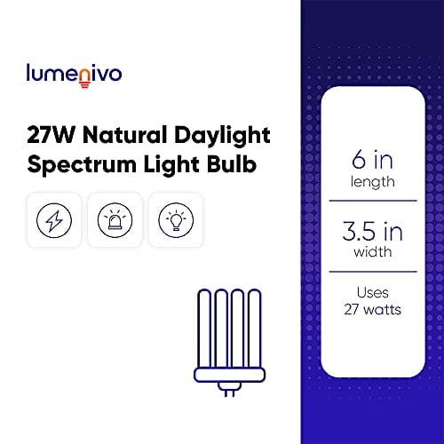 Trademark Home 27-Watt U-SHAPE White Linear Fluorescent Tube Light Bulb Trademark Home 27-Watt U-SHAPE White Linear Fluorescent Tube Light Bulb