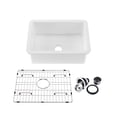 thumbnail image 1 of Kibi Landis 27? Fireclay Kitchen Undermount Sink Single Bowl, 1 of 3