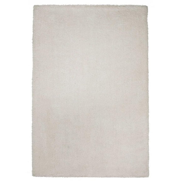 27" X 45" Polyester Ivory Area Rug