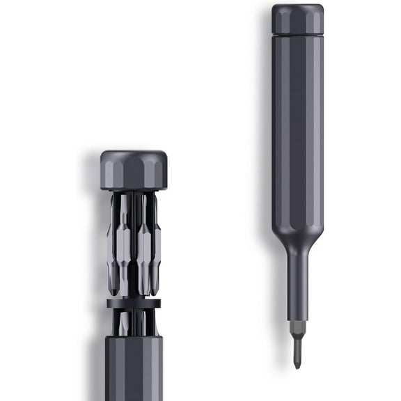 27-in-1 Precision Screwdriver Set, Mini Magnetic Screwdriver Set with Tough S2 Bits, Pen Style Manual Screwdriver Set Multi-Bit, Precision Pocket Repair Tool Kit for Phone, Watch, PC,Eyeglass