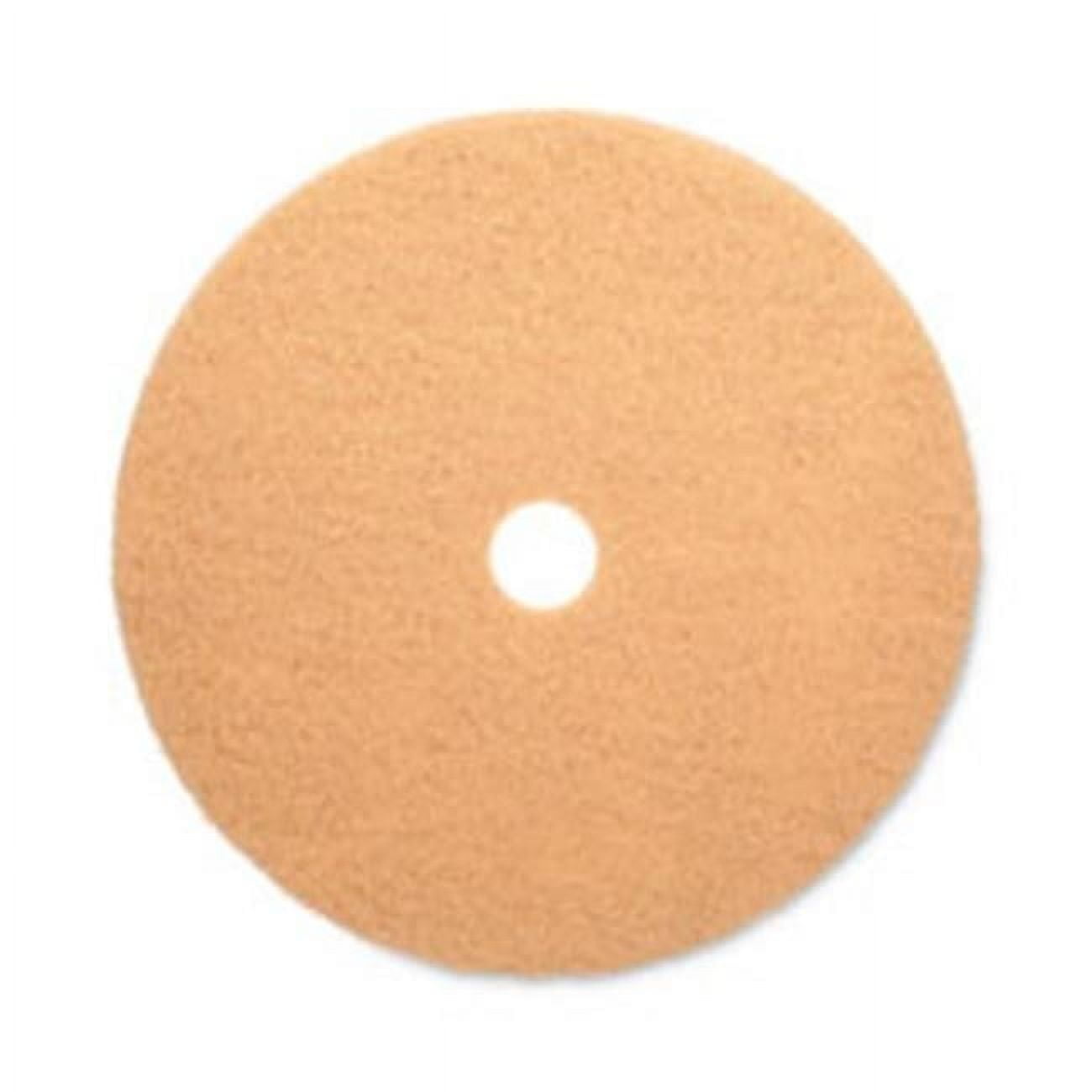 27 in. Tan Dry Burnishing Floor Pads - 5 Count