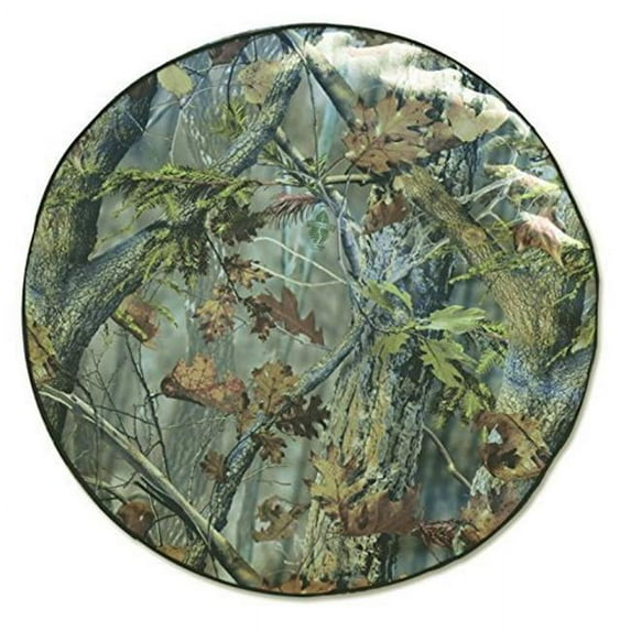 27 in. Diameter, Camouflage Game Creek Oaks Spare Tire Cover J