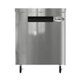 thumbnail image 1 of 27 in. One Door Commercial Undercounter Refrigerator 5 cu. ft. in Stainless-Steel (KM-UCR-1DSS), 1 of 10