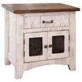 thumbnail image 1 of 27 in. One Drawer Nightstand, White, 1 of 1