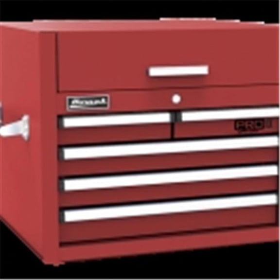 27 in. Pro 2 5-Drawer Top Chest, Red
