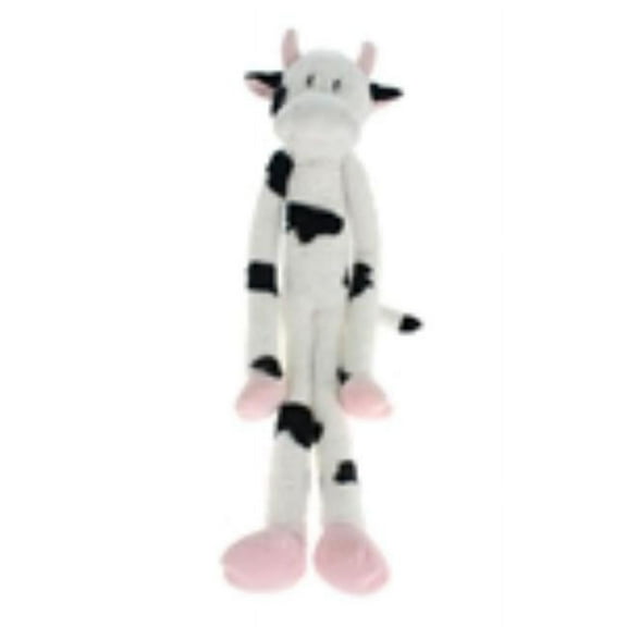 27 in.  Swingin Slevins Cow Plush Dog Toy