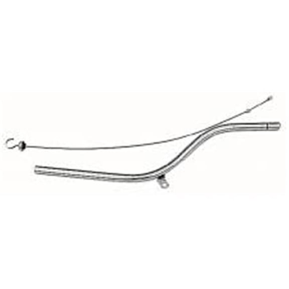 27 in. Transmission Dipstick - Chevy - TH-350 - Chrome