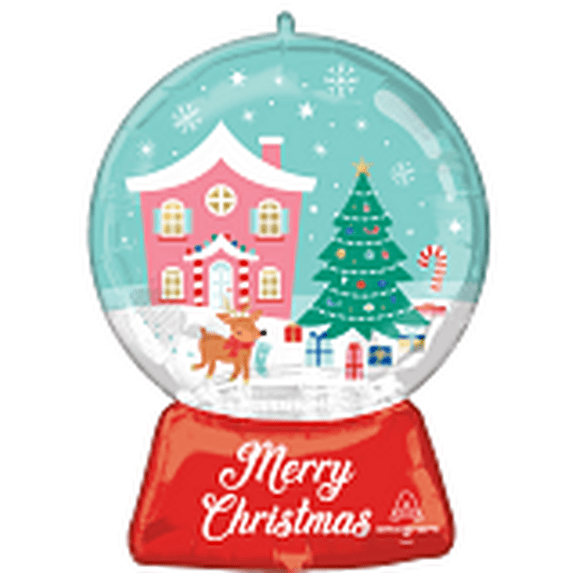 LRG SHP XL WONDERLAND SNOW GLOBE