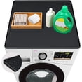 thumbnail image 1 of 27 inches x 27 inches washing machine and dryer top cover, non-slip silicone washing machine dryer top protector, waterproof washing machine dryer countertop suitable for laundry room kitchen home (b, 1 of 2
