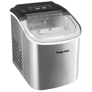 Magic Chef Portable Countertop Ice Maker, 27 Lbs. per Day, Stainless Steel
