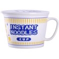 27 oz Ceramic Modern Instant Noodles Bowl Cup Mug Large Ramen Bowl