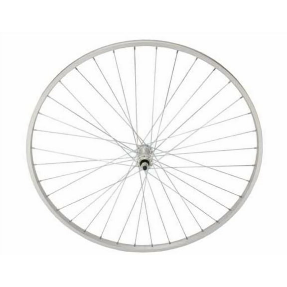 27" x 1 1/4" Alloy Front Wheel 14G Sliver.Bicycle wheel, bike wheel, 27" bike wheel, 27" bicycle wheel, fixed gear bike