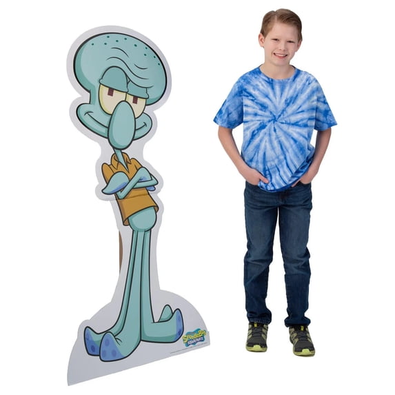 27" x 54" SpongeBob SquarePants Squidward Cardboard Cutout Stand-Up