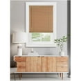 thumbnail image 1 of 27 x 72 in. Cordless GII Morningstar Light Filtering Mini Blind with 1 in. Slats, Woodtone, 1 of 1