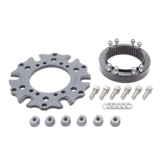 270-12635 6 x 5.50 in. Splined Hub Kit with Sprint Axle Clamp