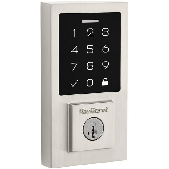270 CNT 15 SMT RBP RCALFD Contemporary Smartcode Touchpad Deadbolt - Satin Nickel