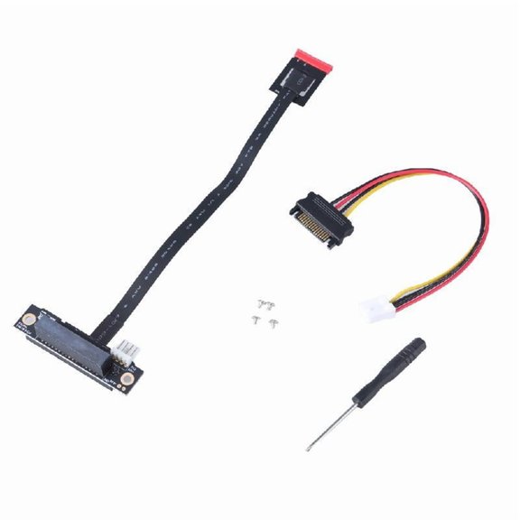 270 Degree NGFF key to PCIe 4X Adapter Cable