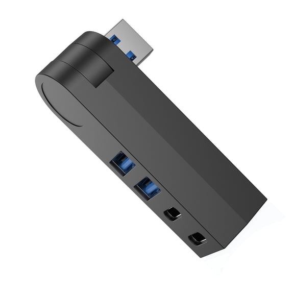 270 Degree Rotatable Wireless 4 in 1 USB3.0 Hub Adapter for Laptop Notebook 4 Port USB Splitter Reader PC Computer