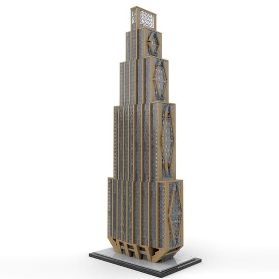 270 Park Avenue New York - Building Blocks,3180 PCS 1:800 Model for Adults