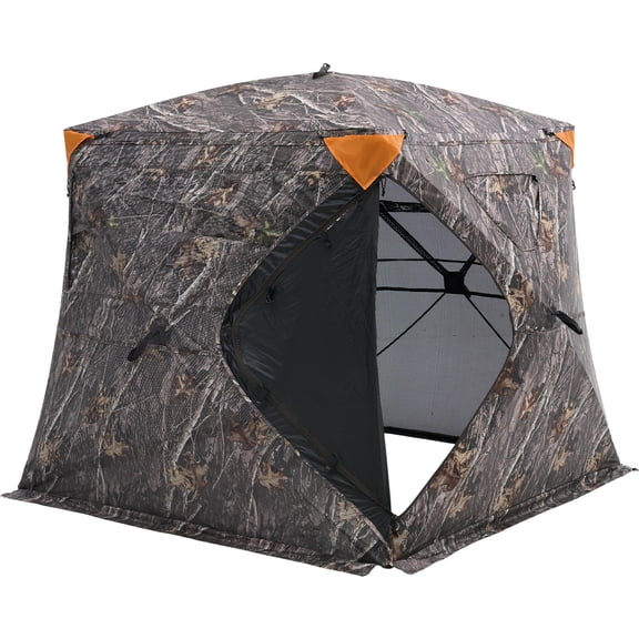 270 See Through Hunting Blind for 4-5 Person Portable Tent