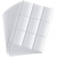 2700 Pockets Game Deck Storage, 150 Pack 9Pocket Card Holders for