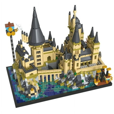 2700 pcs Magic World Medieval Harry Potter Castle MOC Building Bricks Model Blocks Toys for Children Kids Adult 3.5mm Block Sets