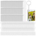 thumbnail image 1 of 270Pcs Double-sided Rectangle Sublimation Keychain Blanks, 1 of 7