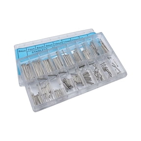 270Pcs Watch Link Cotter Pins Watch Pins Watch Link Pins Watch Pins Replacement Kits Assortment Stainless Steel