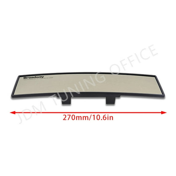 270mm Lens Curve-JDM Car Styling NAPOLEX Broadway Mirror Lens Flat And Lens Curve Rear View Mirror Anti Glare Wide Angle Convex Rearview Mirror