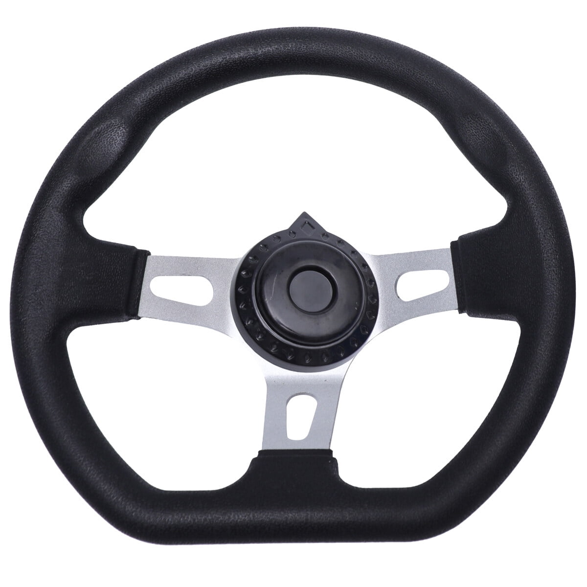 270mm Modification Steering Wheel PU Replacement Steering Wheel for Dune Buggy Go kart Black Walmart