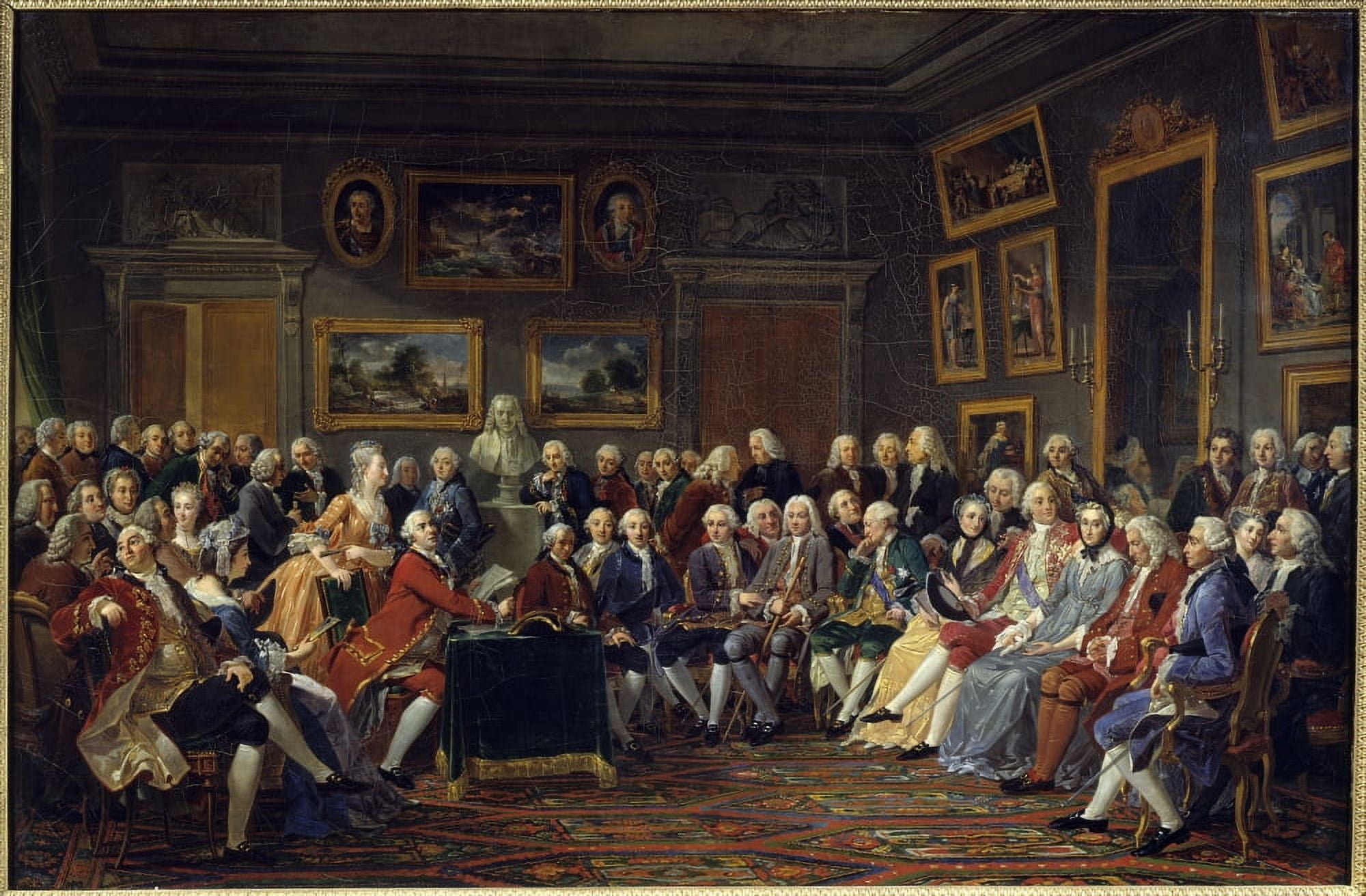 2710 Gabriel Lemonnier (1743-1824) French School Canvas Art - (36 x 24)
