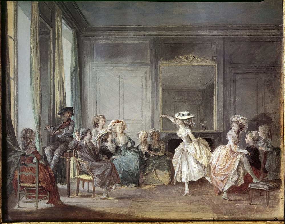 2713  Niklas Lavreince (1737-1807) Swedish School Canvas Art -  (24 x 18)