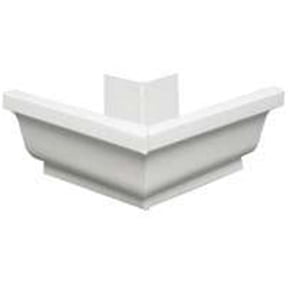 27202 Aluminum Gutter Outside Mitre White - 5 In.