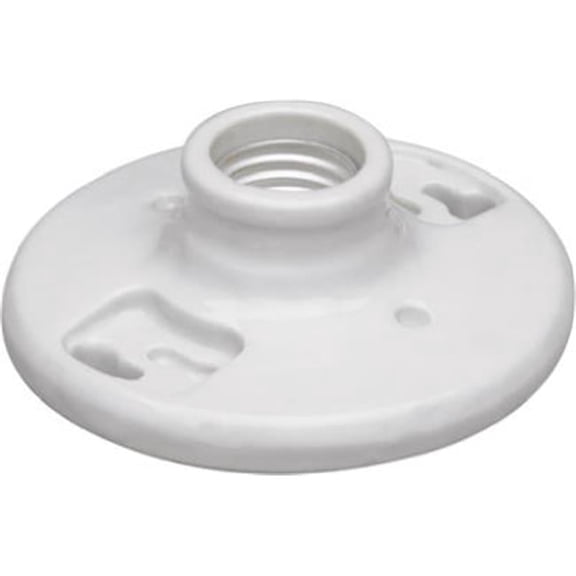 272CC18 660W Incandescent Porcelain Lampholder, White